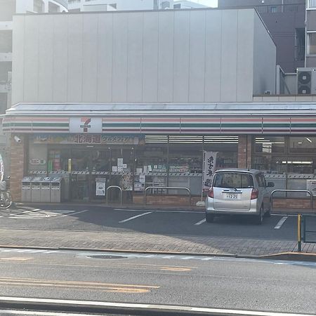 Calum Asakusa Imado Tokyoカルム浅草今戸ツインルーム新築民泊東京浅草隅田川今戸神社近くスカイツリー見えるコンビニコインランドリー近くある浅草駅まで徒歩圏内アクセス便利成田空港羽田空港銀座渋谷東京駅直通 מראה חיצוני תמונה
